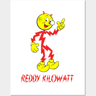 Reddy Kilowatt Posters and Art